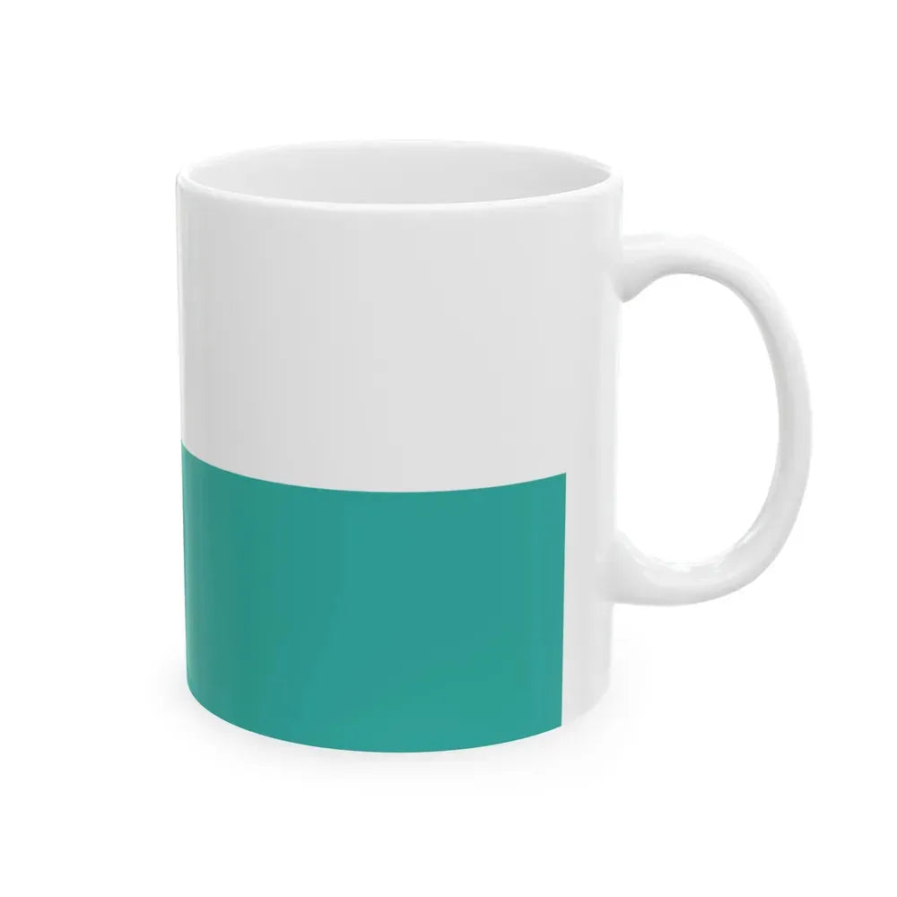 Flag of Poltava Ukraine - White Coffee Mug - Go Mug Yourself