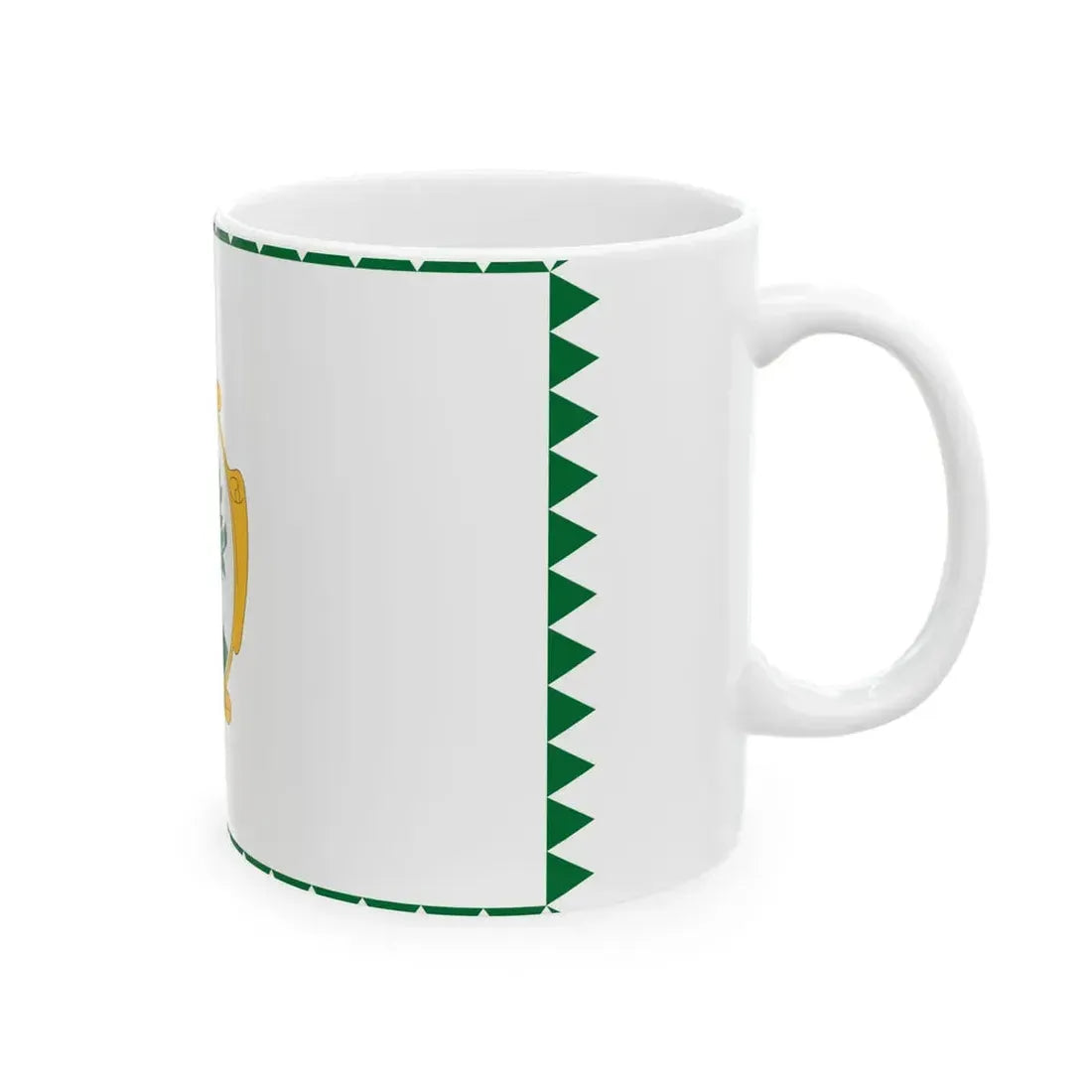 Flag of Pomaz (Hungary) White Coffee Mug - Go Mug Yourself