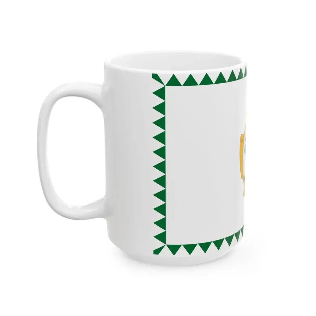 Flag of Pomaz (Hungary) White Coffee Mug - Go Mug Yourself