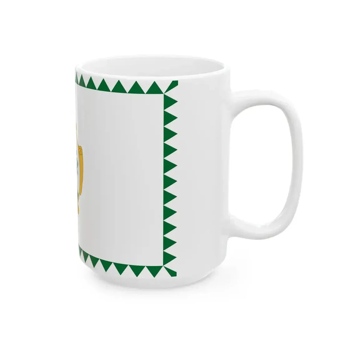 Flag of Pomaz (Hungary) White Coffee Mug - Go Mug Yourself