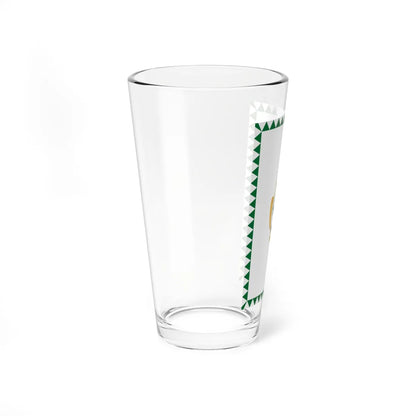Flag of Pomaz vertical (Hungary) Pint Glass 16oz - Go Mug Yourself