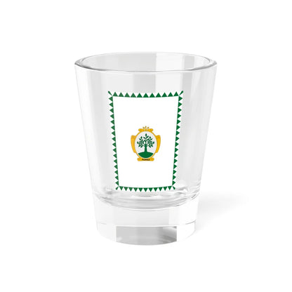 Flag of Pomaz vertical (Hungary) Shot Glass 1.5oz 1.5oz - Go Mug Yourself