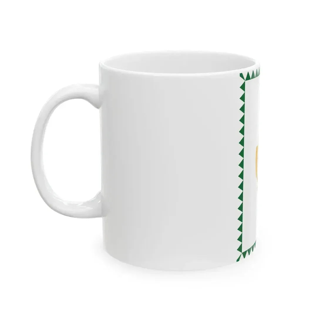 Flag of Pomaz vertical (Hungary) White Coffee Mug - Go Mug Yourself