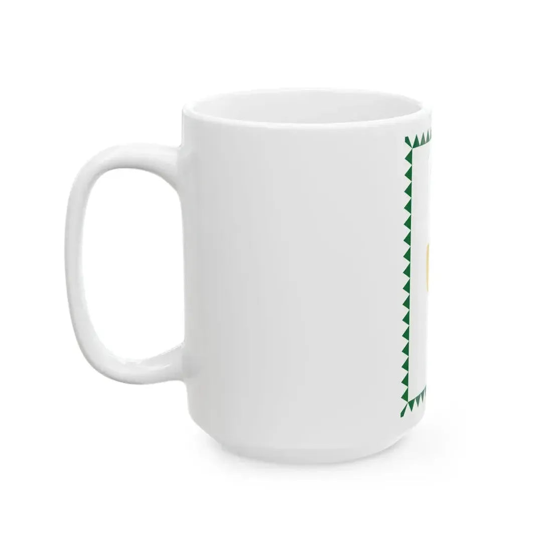 Flag of Pomaz vertical (Hungary) White Coffee Mug - Go Mug Yourself