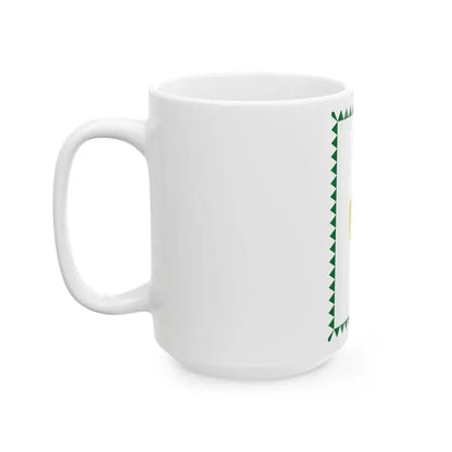 Flag of Pomaz vertical (Hungary) White Coffee Mug - Go Mug Yourself
