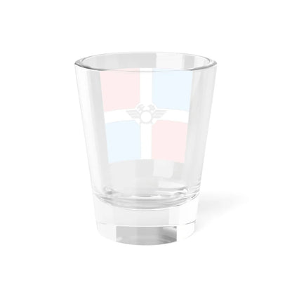 Flag of Pomichna (Ukraine) Shot Glass 1.5oz - Go Mug Yourself