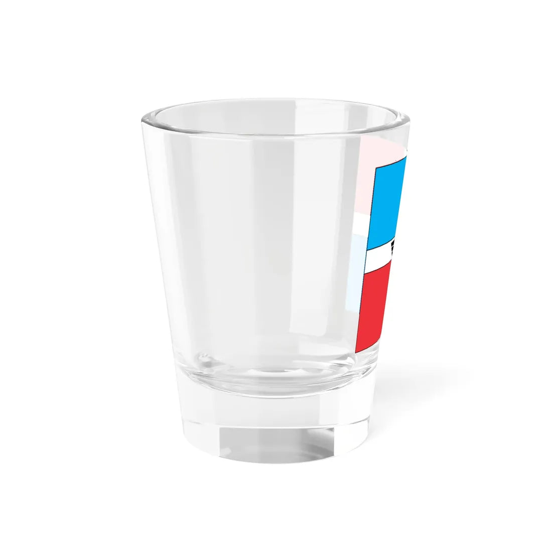 Flag of Pomichna (Ukraine) Shot Glass 1.5oz - Go Mug Yourself