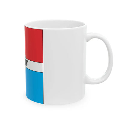Flag of Pomichna (Ukraine) White Coffee Mug - Go Mug Yourself