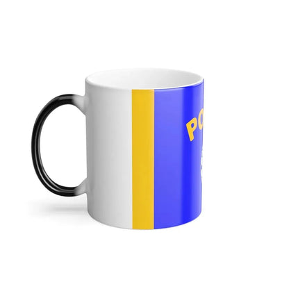 Flag of Pomona, California - Color Changing Coffee Mug - Go Mug Yourself
