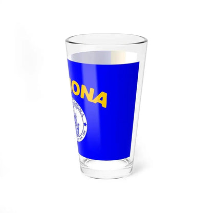 Flag of Pomona, California - Pint Glass 16oz - Go Mug Yourself