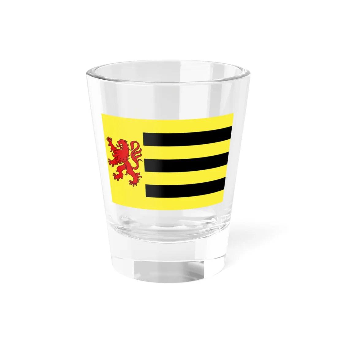 Flag of Pont-lAbbe (France) Shot Glass 1.5oz 1.5oz - Go Mug Yourself