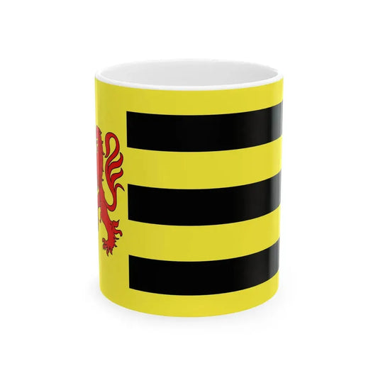 Flag of Pont-lAbbe (France) White Coffee Mug 11oz - Go Mug Yourself