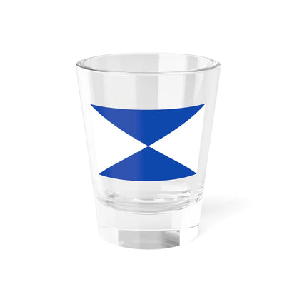 Flag of Pontevedra 1905-1933 (Spain) Shot Glass 1.5oz 1.5oz - Go Mug Yourself