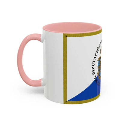 Flag of Pontevedra Spain - Accent Coffee Mug - Go Mug Yourself