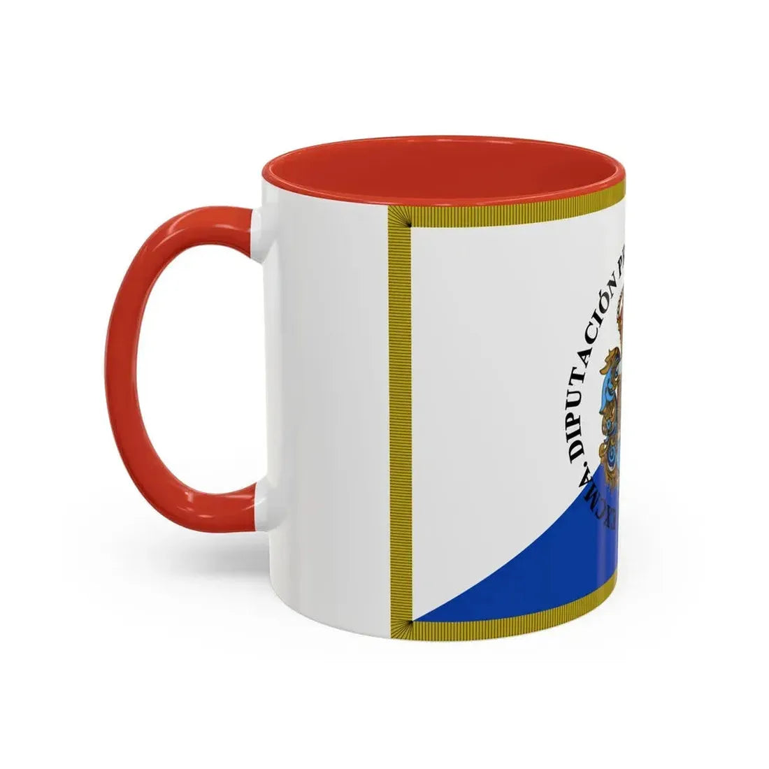 Flag of Pontevedra Spain - Accent Coffee Mug - Go Mug Yourself