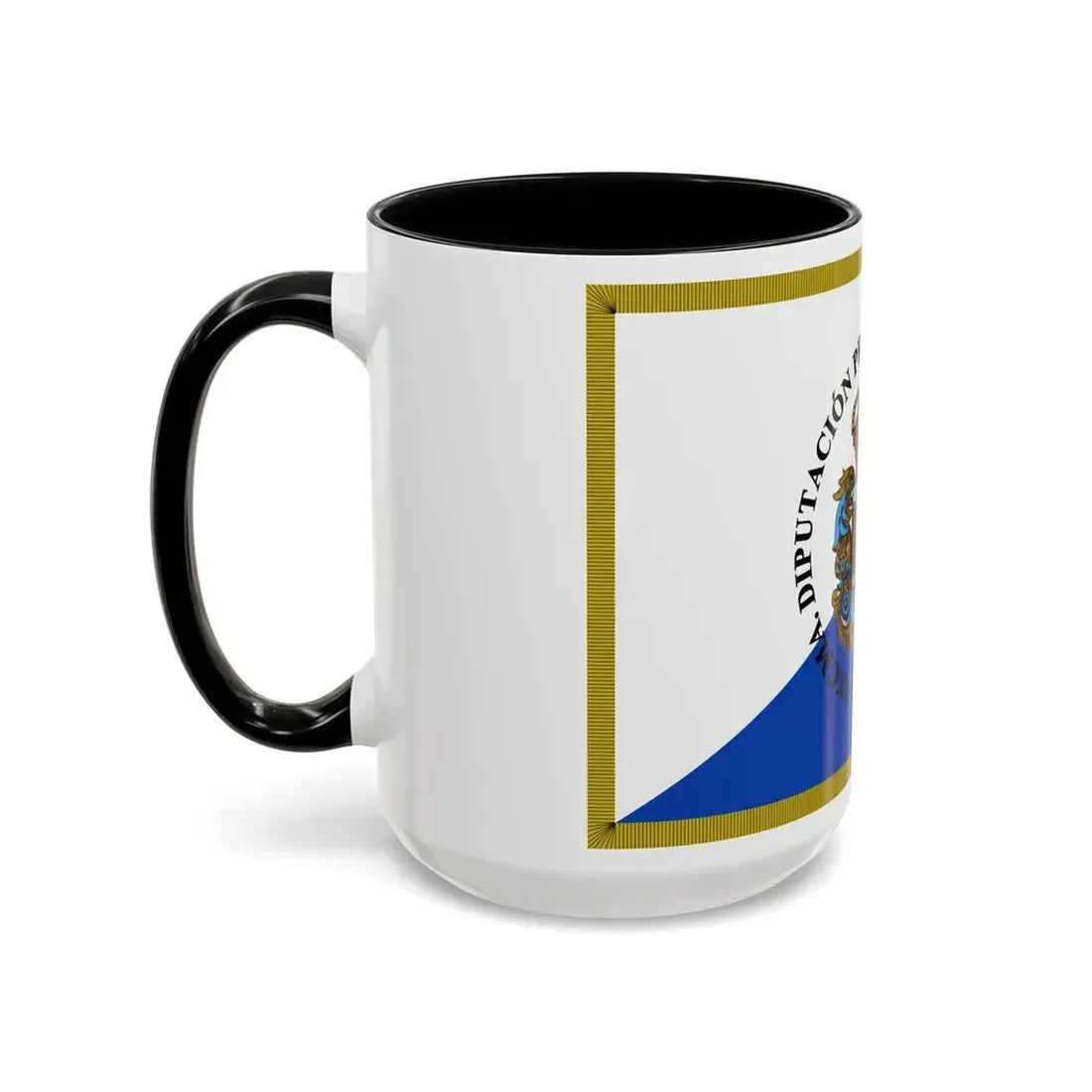Flag of Pontevedra Spain - Accent Coffee Mug - Go Mug Yourself