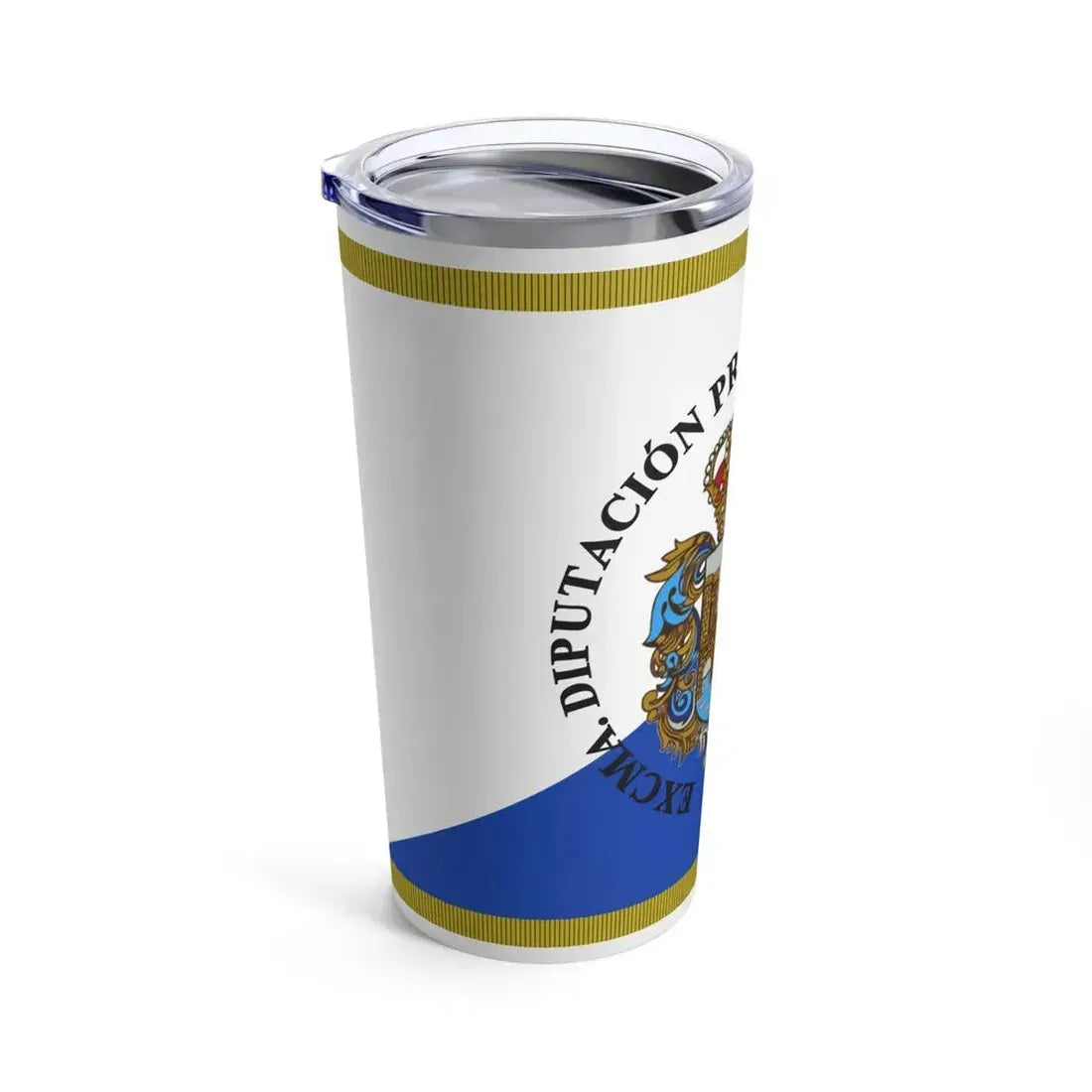 Flag of Pontevedra Spain - Tumbler 20oz - Go Mug Yourself