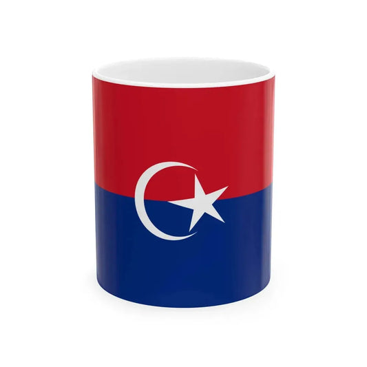 Flag of Pontian Johor (Malaysia) White Coffee Mug 11oz - Go Mug Yourself