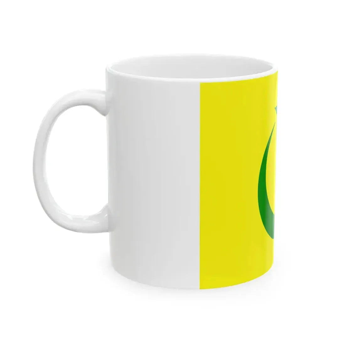 Flag of Pontianak Sultanate (Indonesia) White Coffee Mug - Go Mug Yourself