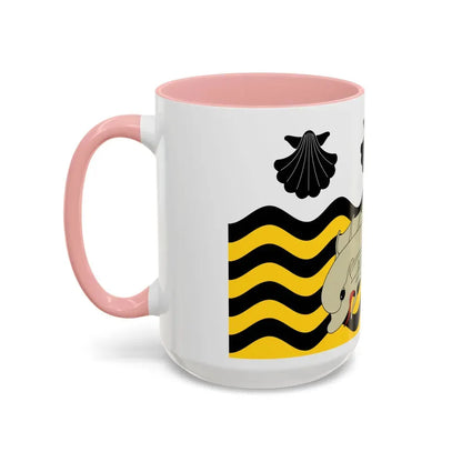 Flag of Poole UK - Accent Coffee Mug - Go Mug Yourself
