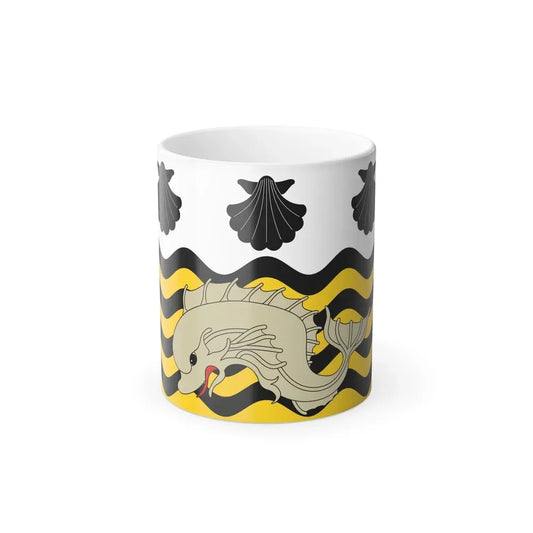 Flag of Poole UK - Color Changing Coffee Mug 11oz - Go Mug Yourself