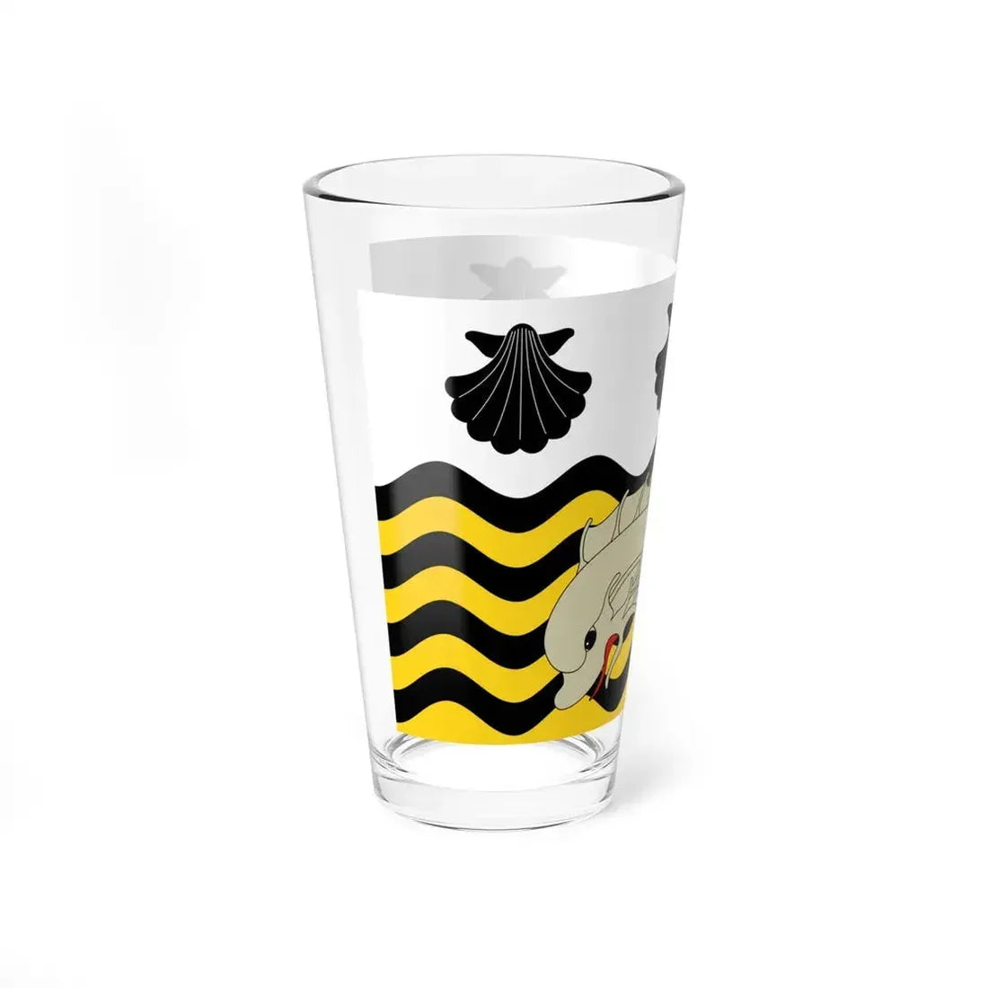 Flag of Poole UK - Pint Glass 16oz - Go Mug Yourself