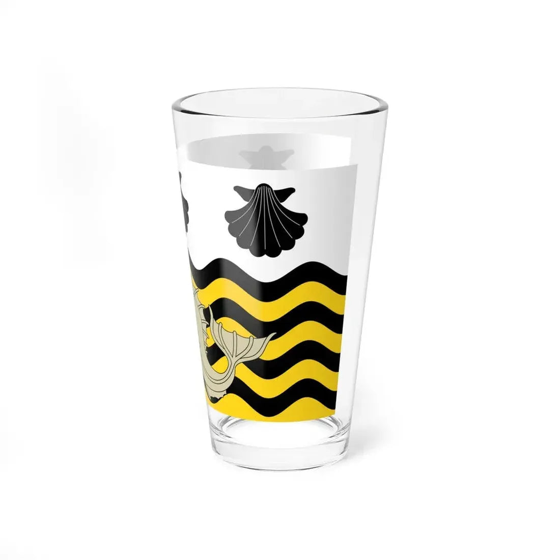Flag of Poole UK - Pint Glass 16oz - Go Mug Yourself