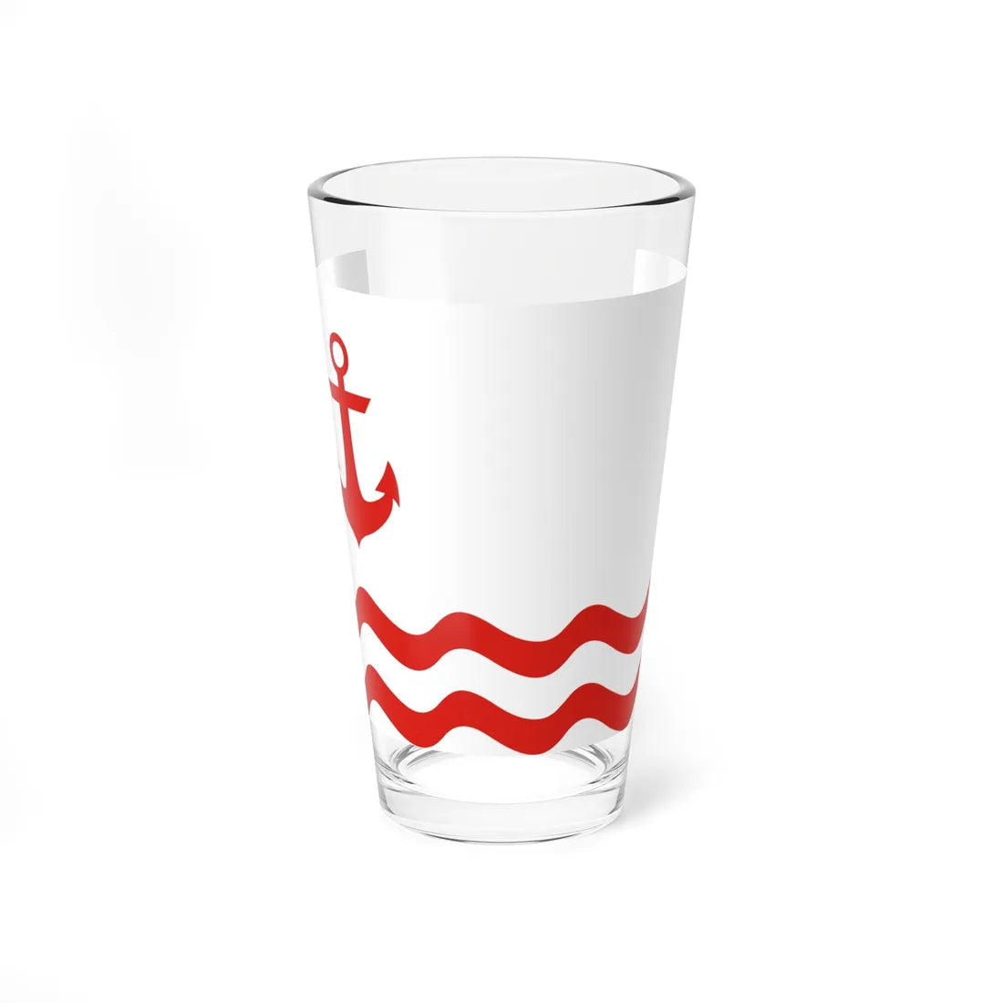 Flag of Port Clinton Ohio (United States) Pint Glass 16oz 16oz - Go Mug Yourself