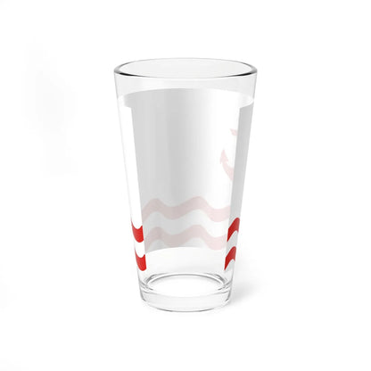 Flag of Port Clinton Ohio (United States) Pint Glass 16oz - Go Mug Yourself