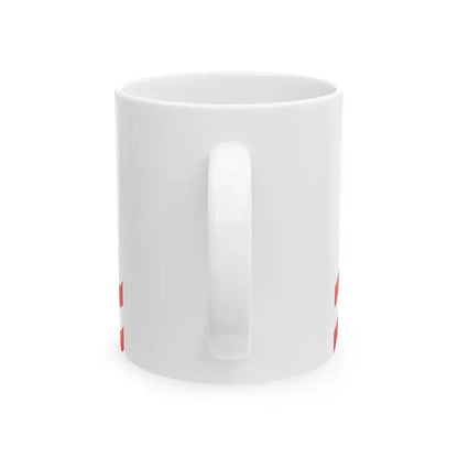 Flag of Port Clinton Ohio (United States) White Coffee Mug - Go Mug Yourself
