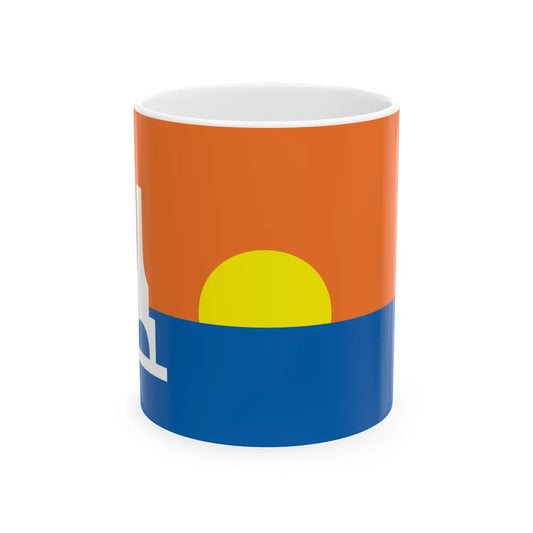 Flag of Port Washington Wisconsin (United States) White Coffee Mug 11oz - Go Mug Yourself