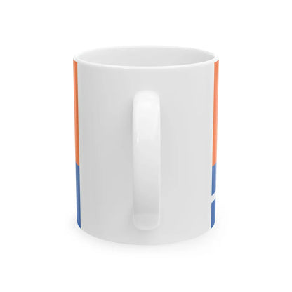 Flag of Port Washington Wisconsin (United States) White Coffee Mug - Go Mug Yourself