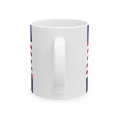 Flag of Portage County Ohio (United States) White Coffee Mug - Go Mug Yourself