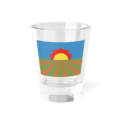 Flag of Portales New Mexico (Mexico) Shot Glass 1.5oz 1.5oz - Go Mug Yourself