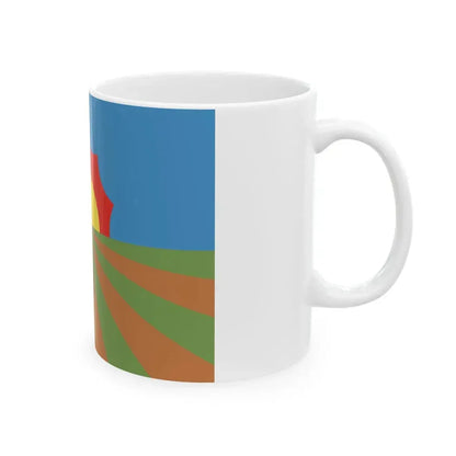 Flag of Portales New Mexico (Mexico) White Coffee Mug - Go Mug Yourself