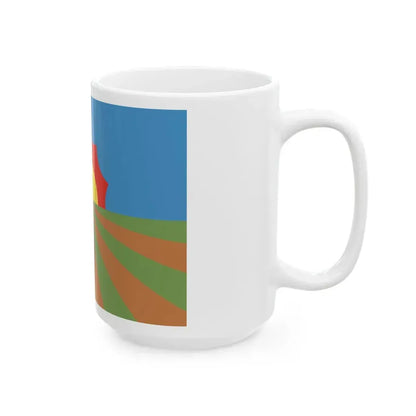 Flag of Portales New Mexico (Mexico) White Coffee Mug - Go Mug Yourself