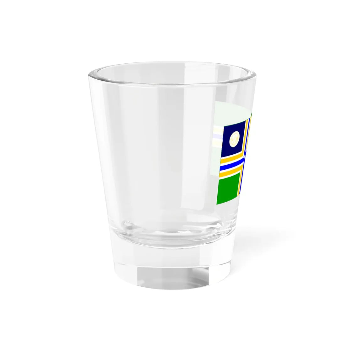Flag of Portland Oregon 1970-2002 (United States) Shot Glass 1.5oz - Go Mug Yourself