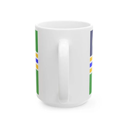Flag of Portland Oregon 1970-2002 (United States) White Coffee Mug - Go Mug Yourself
