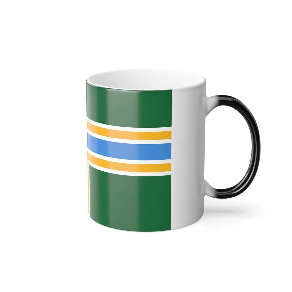 Flag of Portland, Oregon - Color Changing Coffee Mug-Go Mug Yourself