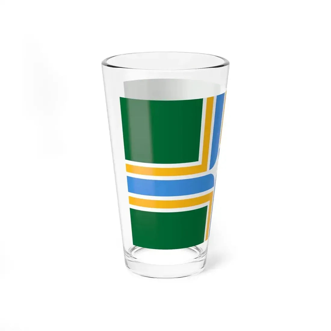Flag of Portland, Oregon - Pint Glass 16oz - Go Mug Yourself