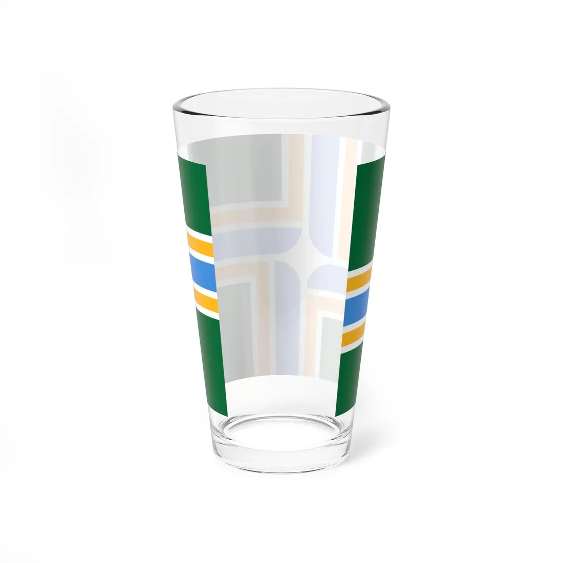 Flag of Portland Oregon (United States) Pint Glass 16oz - Go Mug Yourself