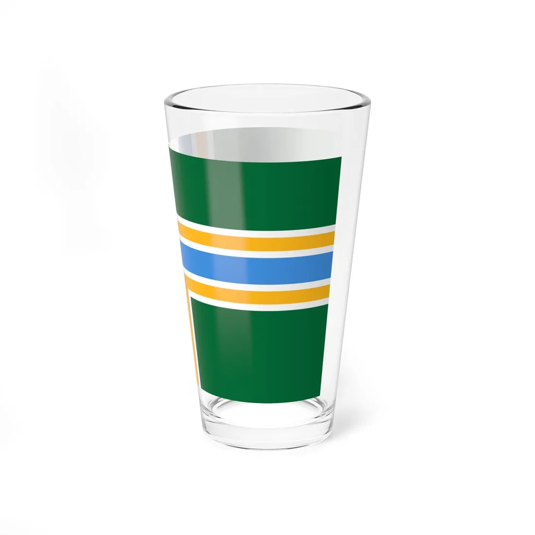 Flag of Portland Oregon (United States) Pint Glass 16oz - Go Mug Yourself
