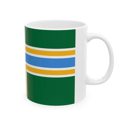 Flag of Portland Oregon (United States) White Coffee Mug - Go Mug Yourself
