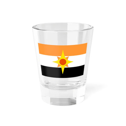 Flag of Porto Claro Shot Glass 1.5oz 1.5oz - Go Mug Yourself