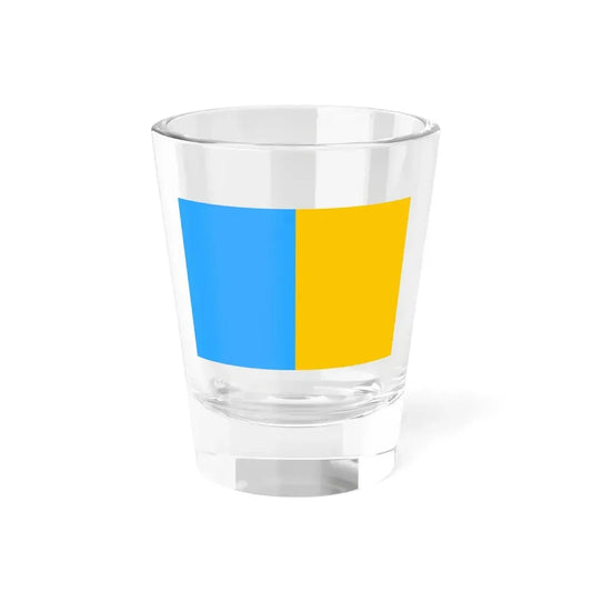 Flag of Portomaggiore (Italy) Shot Glass 1.5oz 1.5oz - Go Mug Yourself