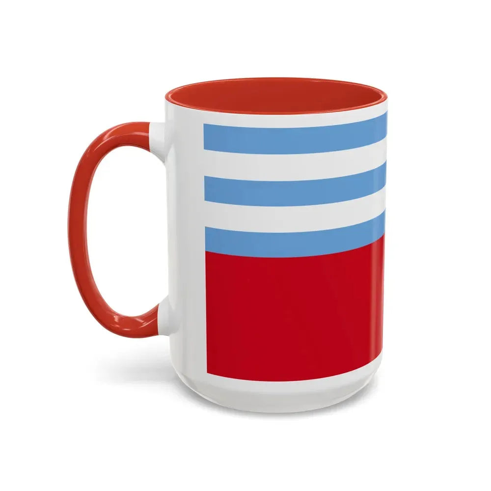 Flag of Portoviejo Ecuador - Accent Coffee Mug - Go Mug Yourself