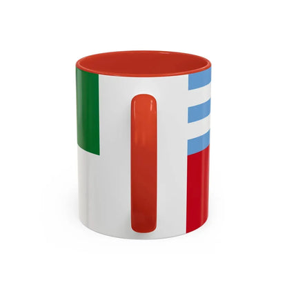 Flag of Portoviejo Ecuador - Accent Coffee Mug - Go Mug Yourself