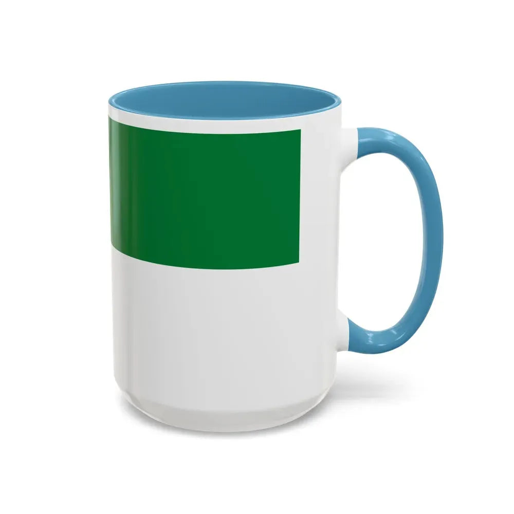Flag of Portoviejo Ecuador - Accent Coffee Mug - Go Mug Yourself