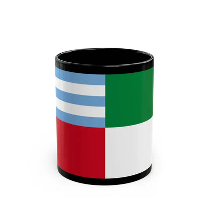 Flag of Portoviejo Ecuador - Black Coffee Mug 11oz - Go Mug Yourself