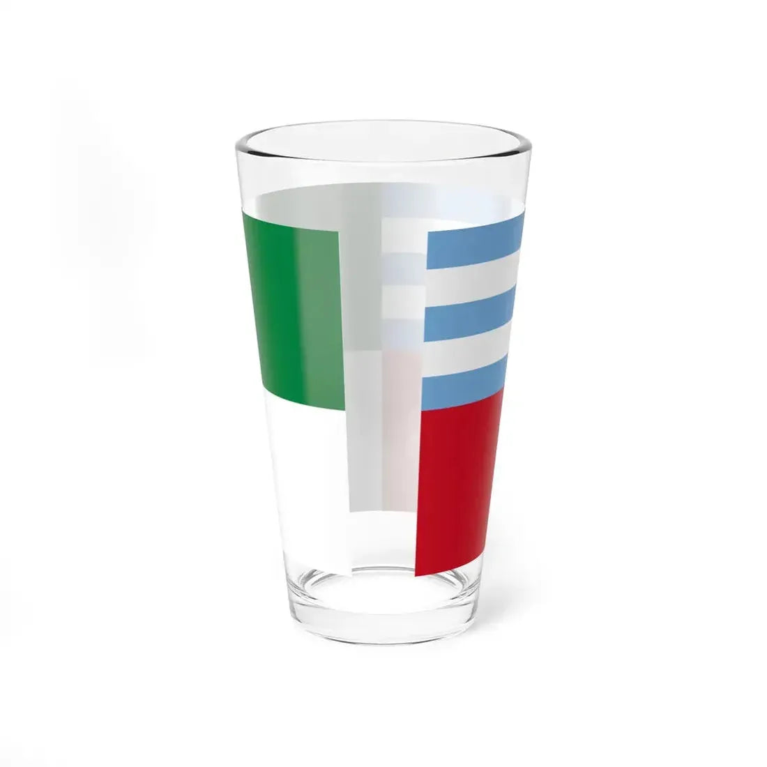 Flag of Portoviejo (Ecuador) Pint Glass 16oz - Go Mug Yourself
